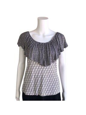 Anthropologie Postmark Abstract Top - S